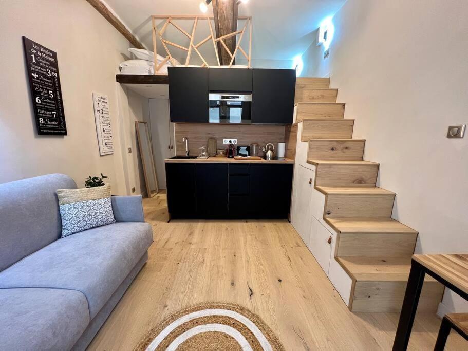 Antibes Cute Duplex Studio Exterior photo